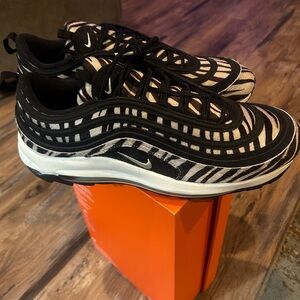 Nike Air Max 97 G NRG Zebra Golf Shoes - Size 13